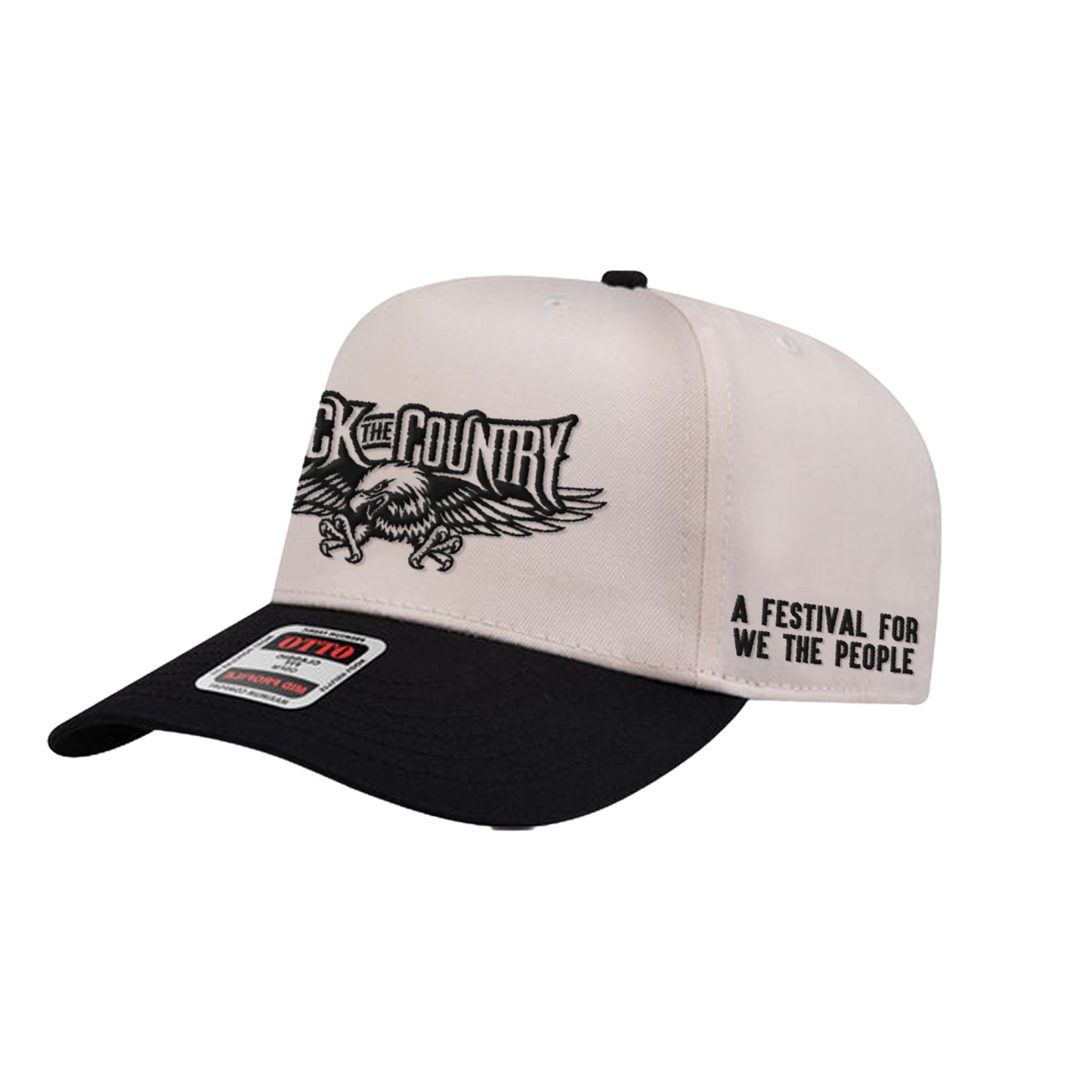 Rock The Country Wings Embroidered Hat