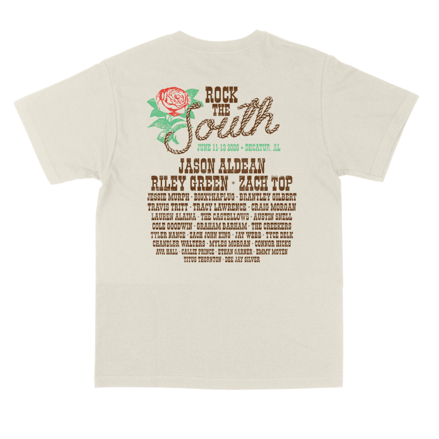 'Bama Rose Tee