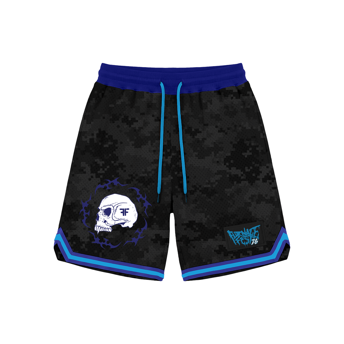 Sloss Skull Mesh Shorts