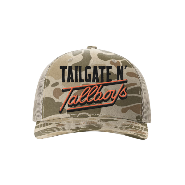 Lucky Lady Embroidered Camo Hat