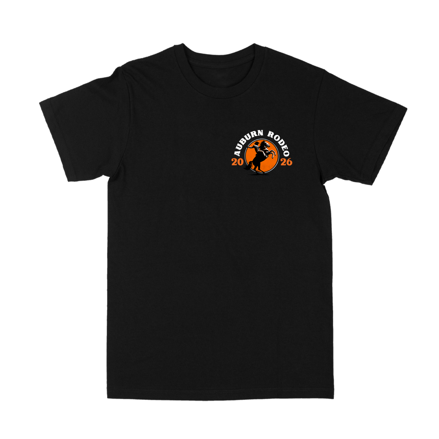 Auburn Rodeo Black Tee