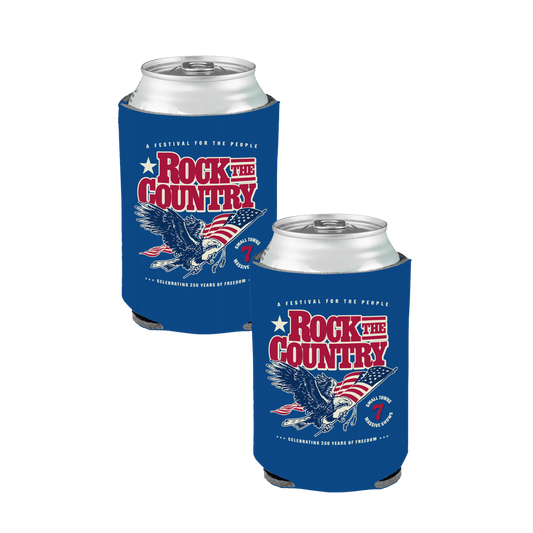 Rock The Country Koozie
