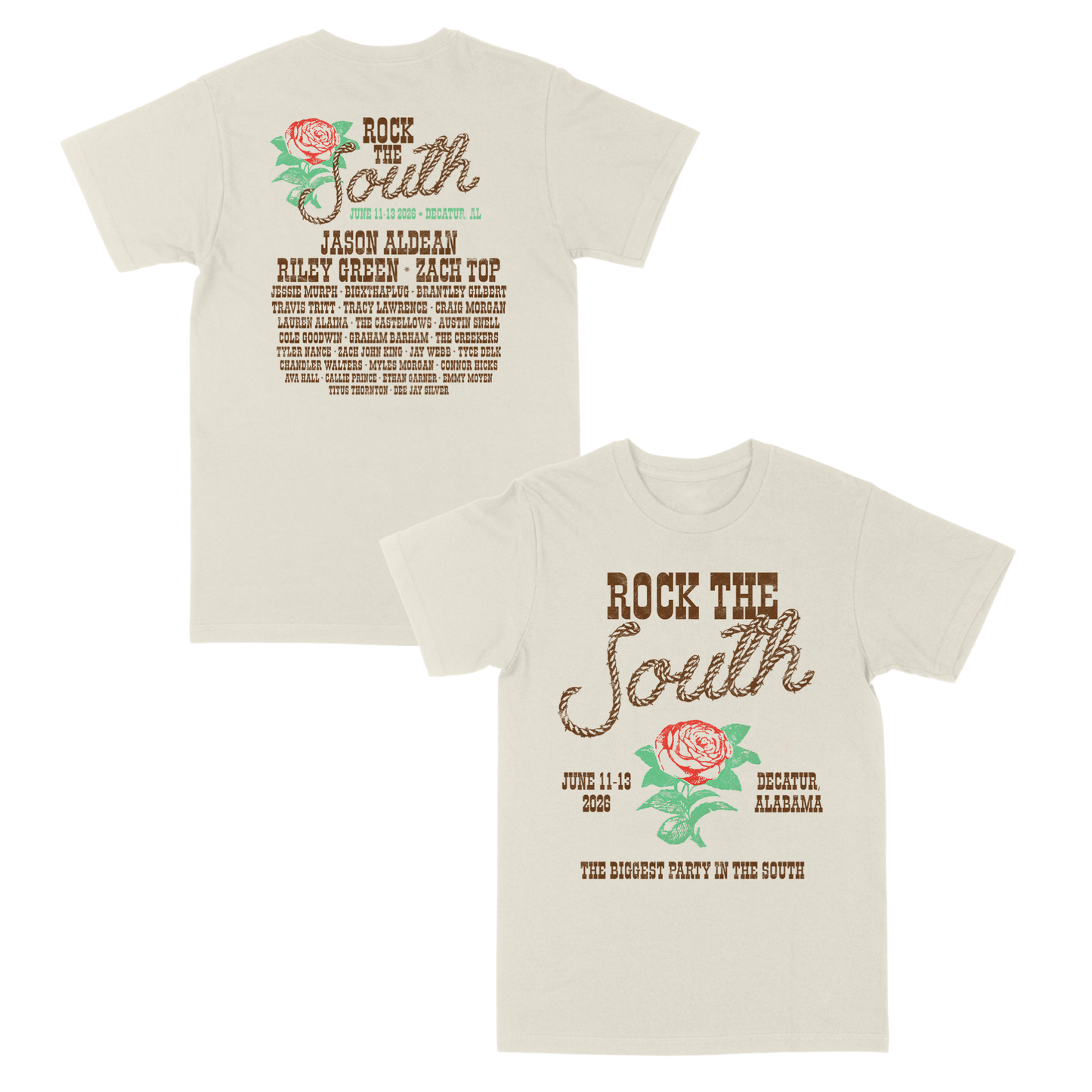 'Bama Rose Tee