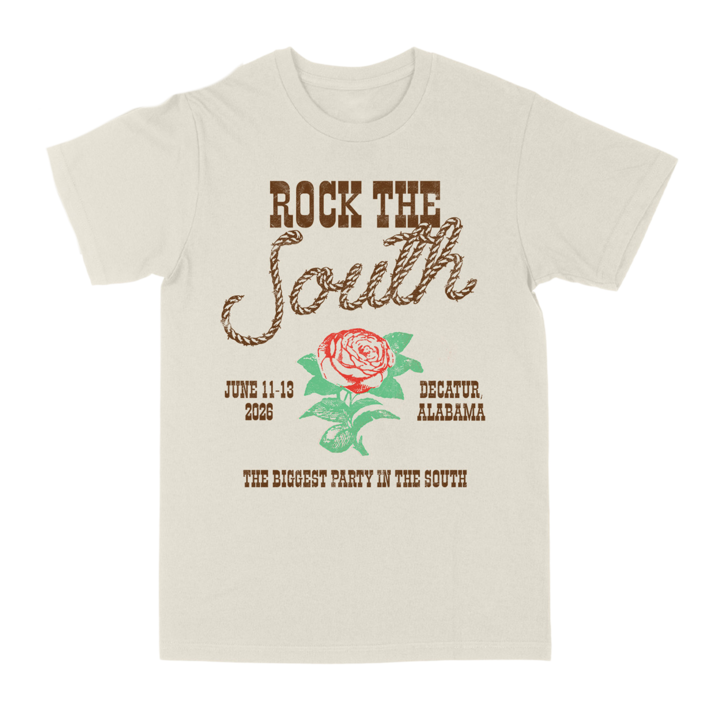 'Bama Rose Tee