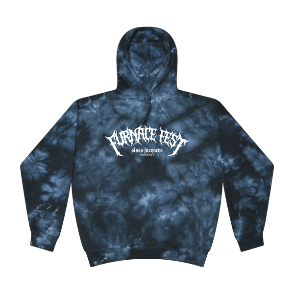 Metal Logo Tie-Dye Hoodie