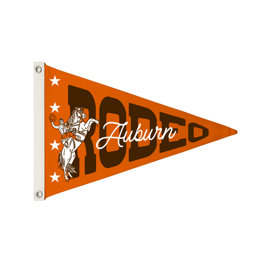 Cowboy Greetings Pennant