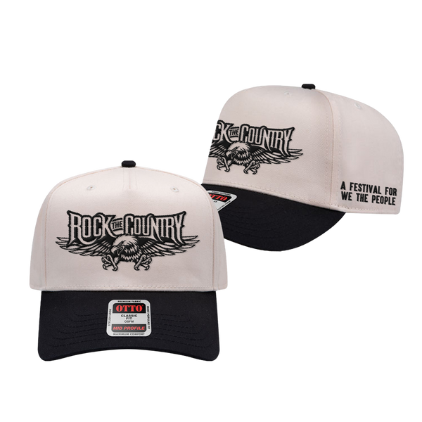 Rock The Country Wings Embroidered Hat